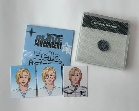 PLAVE Noah ID photo & SeongHwi Arts High School badge