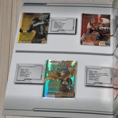 My Hero Academia Original Art Exhibition Admission Benefit Card Set 6 Types: Deku, Shoto, Bakugo, Hawks, etc.