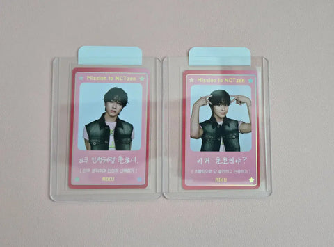 (Batch) NCT WISH D-ICON Mission Card Riku Photocard