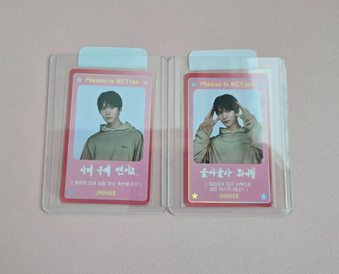 Batch) NCT WISH The Icon Mission Card Jaehee Daeyoung Photocard