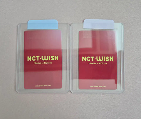 All together) NCT Wish DICON Mission Card Ryo Photocard