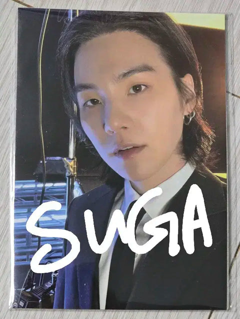 BTS Agust D Suga D-DAY bag photocard