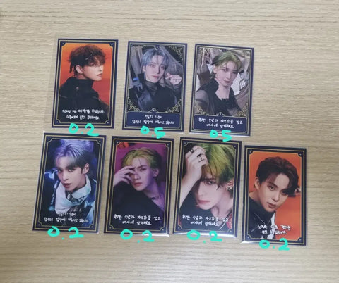 Ateez Mad Form Pop-Up Tarot Photocard