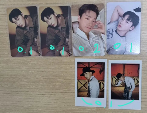 ATEEZ San, Wooyoung photocard transfer
