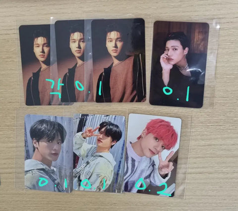 ATEEZ San, Wooyoung photocard transfer