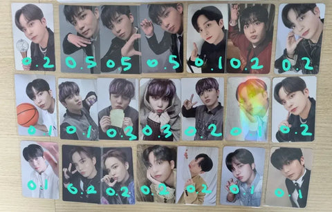 ATEEZ Jongho photocard transfer