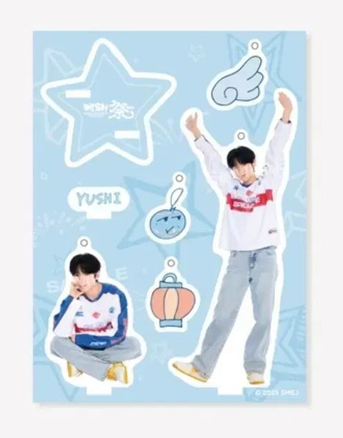 NCT Wish Japan Fan Meeting Yuushi Acrylic Stand Keyholder Matsuri