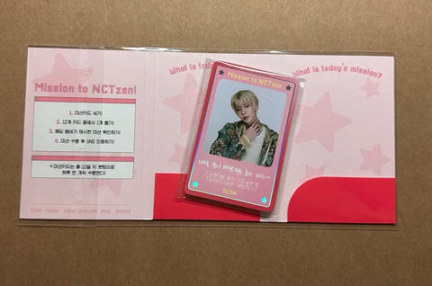 NCT WISH DICON B version Daily Mission Card Set