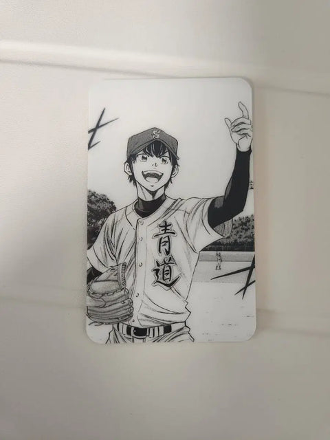 Ace of Diamond Sawamura Eijun Illustration Photocard