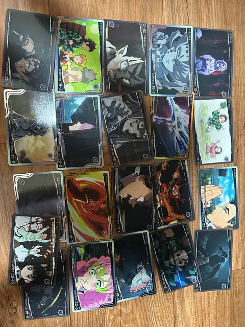 Demon Slayer photo cards, 41 in total