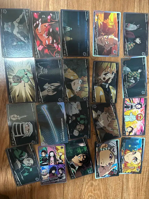 Demon Slayer photo cards, 41 in total