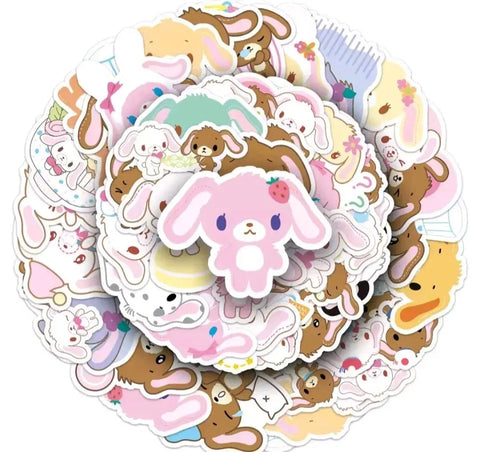 Sugar Bunnies Die-Cut Sticker Random Set | Sugar Bunnies Stickers