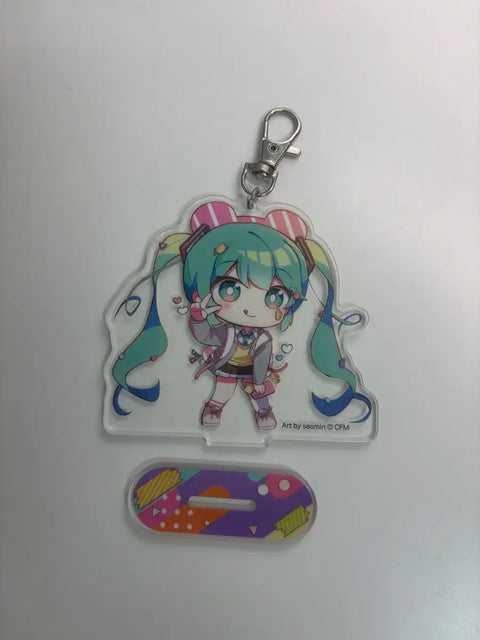 Hatsune Miku AGF Official SD Acrylic Stand Keyring Vocaloid Vocaloid