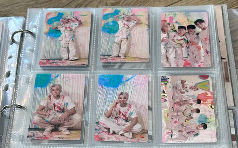 Seventeen Wonwoo Paint Chip Photocard Batch Transfer