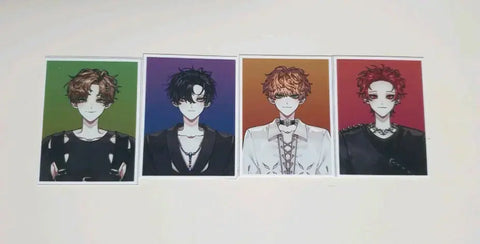 Revolution Heart / Re-Revolution ID Photo 4 Set