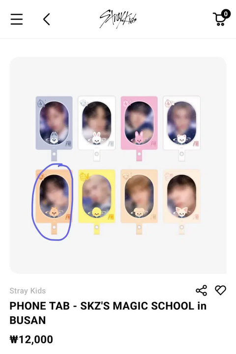 Selling Stray Kids Han's Han Quokka official limited edition phone top!