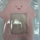 Pink bunny photocard holder
