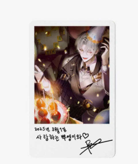 Psycho Pass Late Sleep 2025 Birthday Photocard Sale