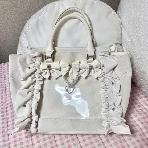 Ank Rouge Velvet Ita Bag, Large Size