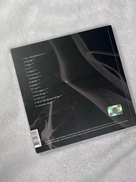 BTS Bangtan Wings Unsealed Album Wings