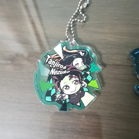 Demon Slayer Tanjiro Nezuko Acrylic Keychain