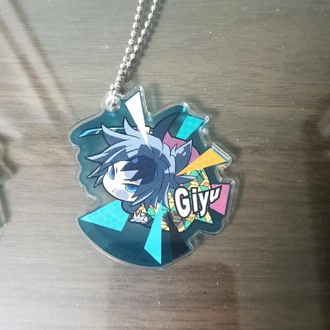 Demon Slayer Giyu Acrylic Keychain Kimetsu no Yaiba