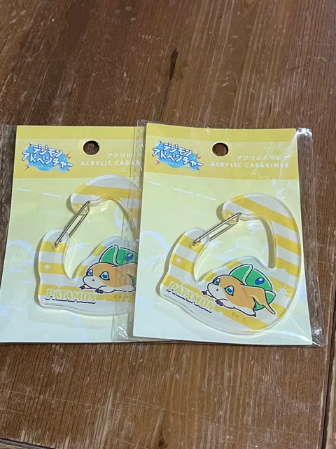 Digimon Adventure Patamon Acrylic Carabiner Bundle