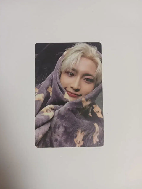 ATEEZ HALAZIA Seonghwa Blanket Photocard