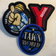 Selling Young Tak's Tak Show concert badges cheaply as a set!