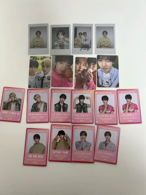 NCT Wish DICON Weverse Sakuya Benefit Sakuarena Homme Mission Card