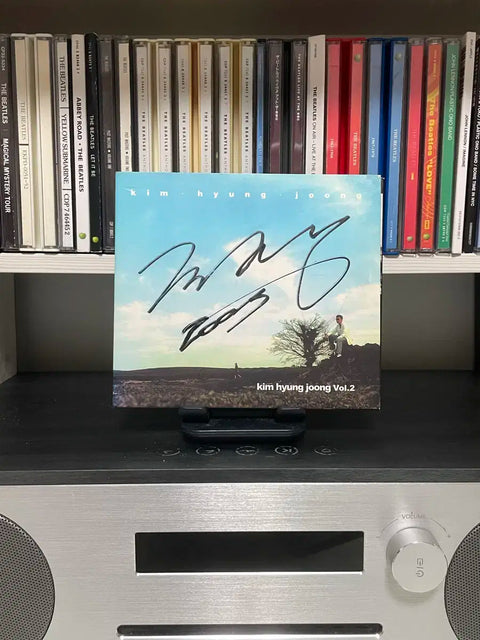 Kim Hyung-joong 2nd Album CD Signed Copy