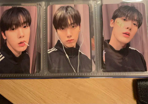 Astro Yoon Sanha Adidas unreleased photocard transfer