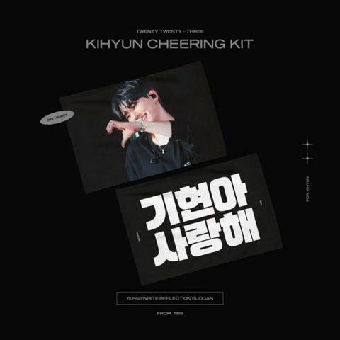 MONSTA X Kihyun slogan sale/transfer, from MONSTA X trs