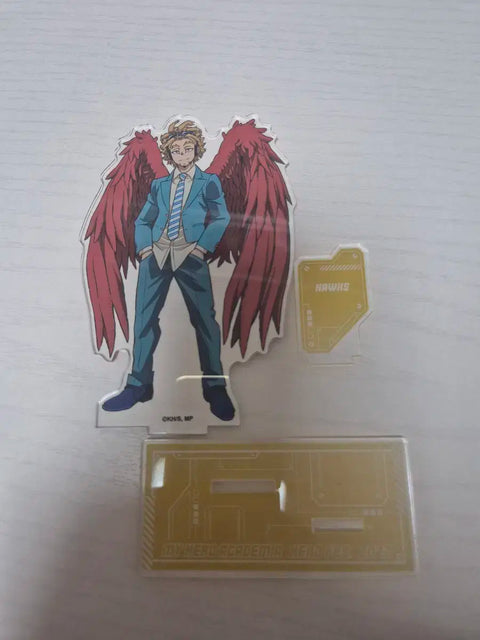 Selling My Hero Academia Hawks acrylic stand.