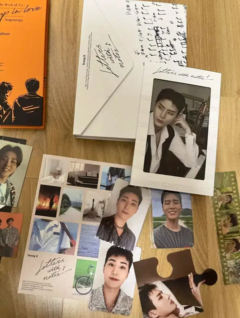 DAY6 Young K Letters with Notes Album Sale (Including Unreleased Photocards)