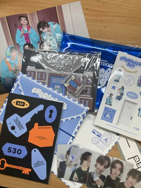 BOYNEXTDOOR One Doorful Day Full Set Photocards and Special Posters Included