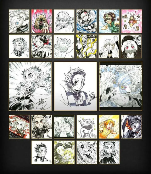 Demon Slayer: Kimetsu no Yaiba Mugen Train Web Kuji Rengoku Shikishi
