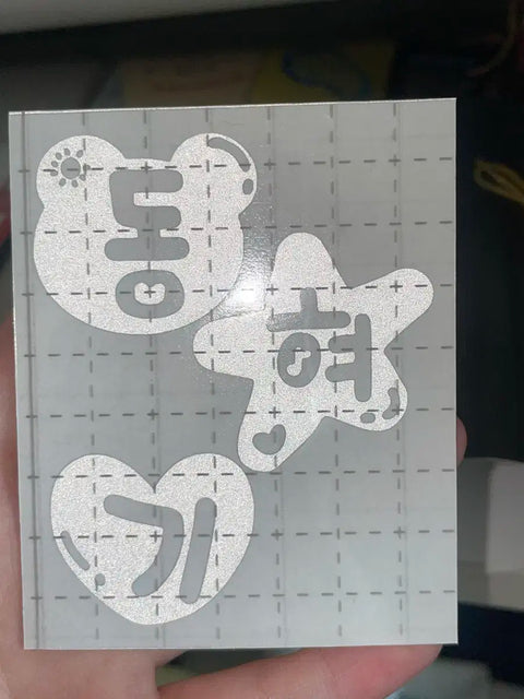 NCT Haechan Vans Reflective Sticker Dream 127
