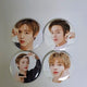 Park Jihoon Forever and J Lab Pin Button Set