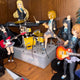 Classic K-On! figures, sold as a lot.