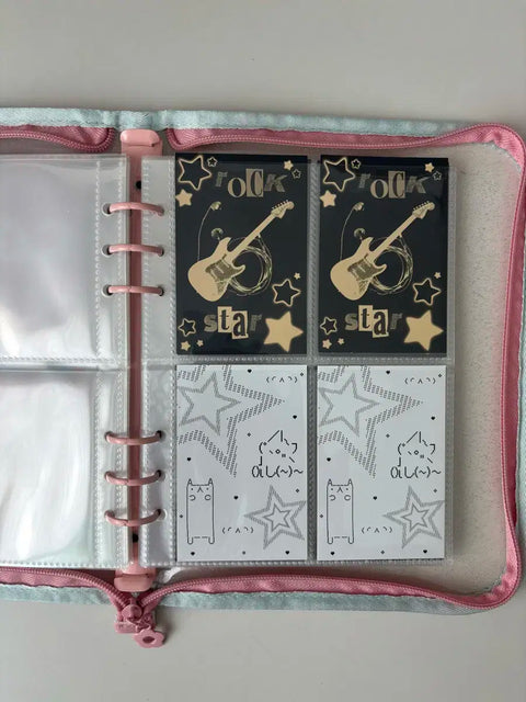 Photocard binder transfer, 34 binder pages, 40 album pages, transfer, collect book, idol