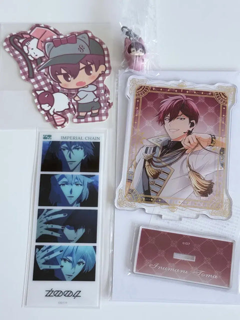 Idolish7 Toma Mejirushi MoviNANA Acrylic Stand Sanrio Sticker ZOOL