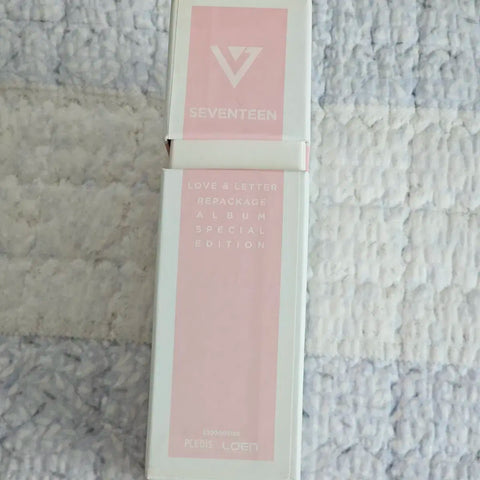Seventeen 1st Album Love & Letter Repackage Album Special Edition DVD