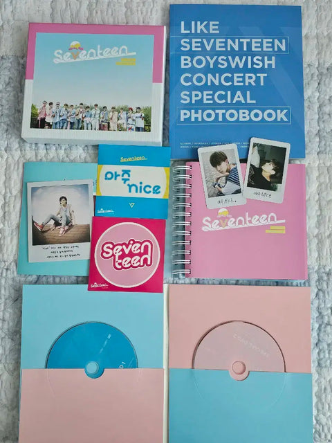 Seventeen 1st Album Love & Letter Repackage Album Special Edition DVD