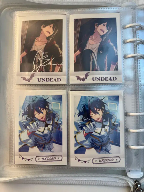 Ensemble Stars Rei Pasha (including rare) bulk transfer, Ensemble Stars UNDEAD paper goods Pashatts