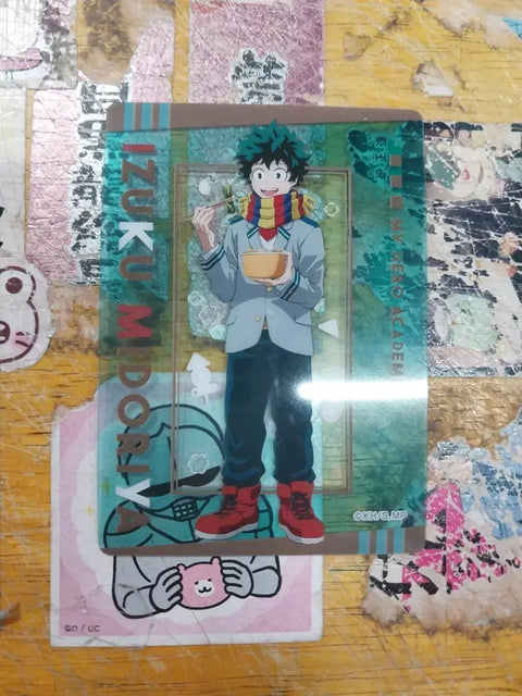 My Hero Academia Izuku Midoriya Card