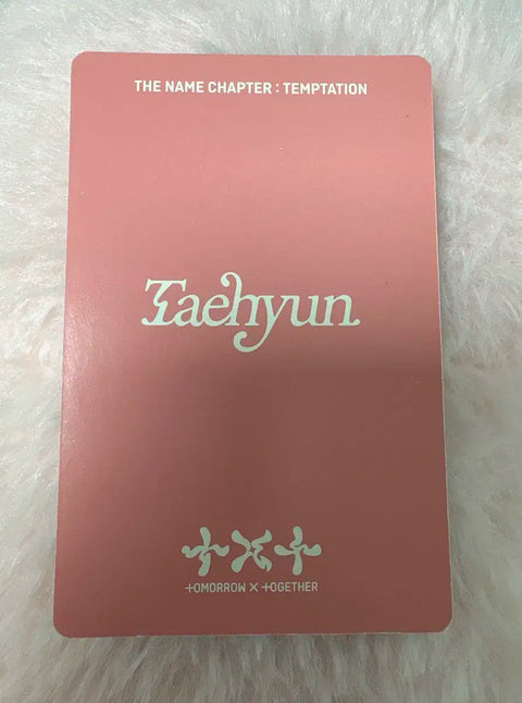 TXT Taehyun photocard for sale.