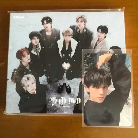 &TEAM Taki USA Lucky Draw Yuki Akari Kpop Nara Unreleased Photo Card Transfer Sale Group Order
