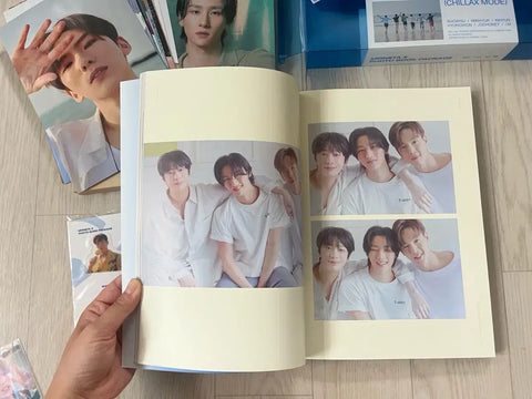 MONSTA X Chillax Mode Photobook Full Set
