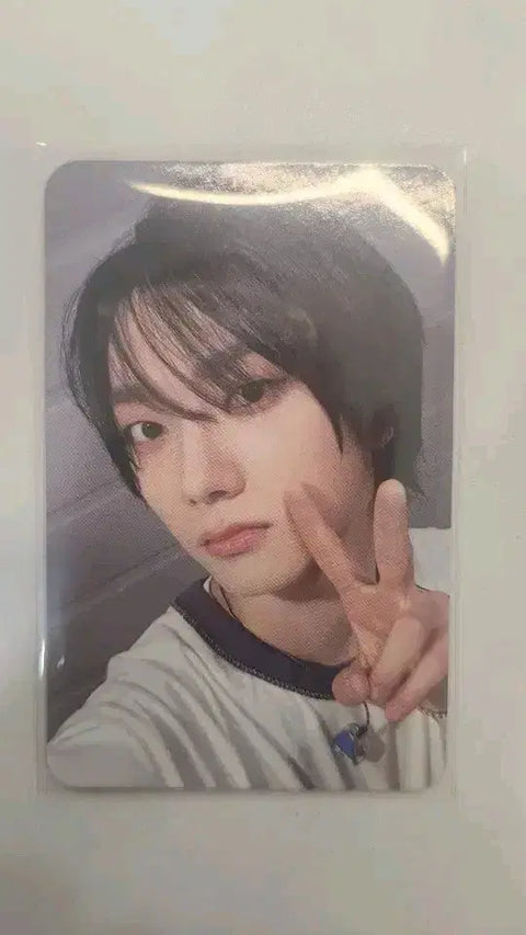Seongho how pop-up cafe photocard
